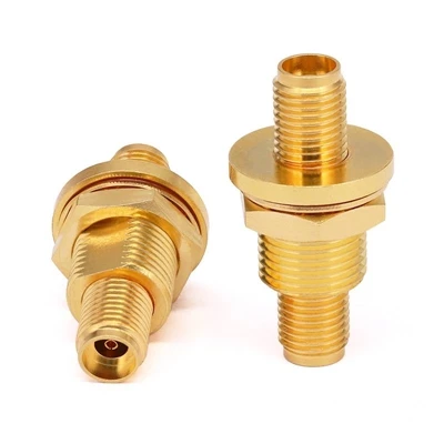 Hermetic seal RF adapter or connector